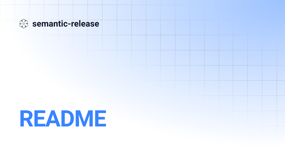 README | semantic-release